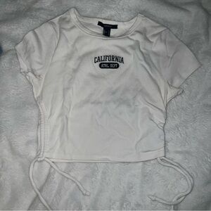 Forever 21 White ‘California’ Top